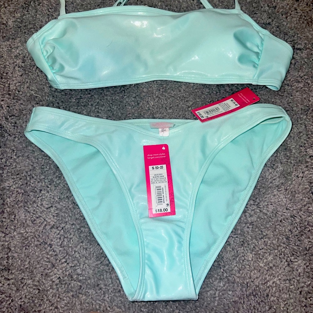 Target Xhilaration bikini Brand New, sea foam green
